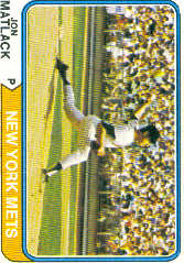 1974 Topps Baseball Cards      153     Jon Matlack
